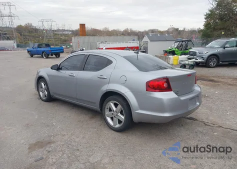 2013 Dodge Avenger Se from USA, damaged, VIN 1C3CDZAB1DN632072